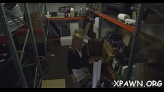 Dazzling blonde bimbo enjoys a hardcore fuck Thumb