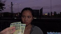 Smallboob Asian beauty pounded for cash before giving head Thumb