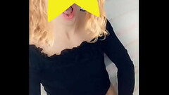 blonde rubbing clit Thumb