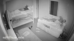 Real spy cam in guys bedroom at night Thumb