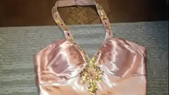 Light Pink Satin Prom Dress Thumb