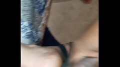 Wife toes cumshot flip flops Thumb