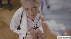 Latina shemale Khloe Kay fucks a doctor Thumb