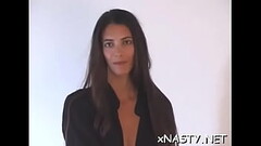 Shameless girlie Amber blows and rides fuck stick Thumb