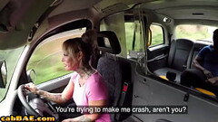 Busty MILF cabbie sucks after getting nailed by hung ebony Thumb