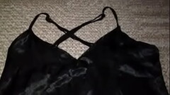 Black Satin Nighty Thumb