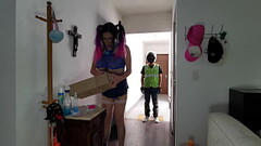 Big Dildo anal  delivery squirting Thumb