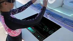 Alternative Halloween in Space with gymnast Ella Elastic Thumb