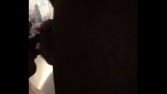 Sucking a big black cock Thumb