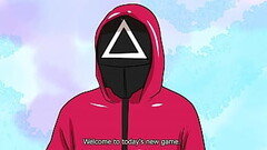 Squid Game porn - make a masked man cum! Thumb