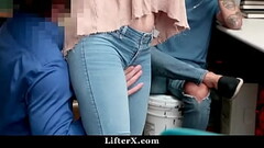 Teen With Braces Fucked By Security Officer Thumb