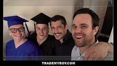 Two Twink Stepson'_s Swap Orgy With Stepdad'_s On Graduation Night - Harvey Sid, Rocky Vallarta, Marco Bianchi Thumb
