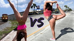 BANGBROS - Battle Of The Big Ass GOATs: Abella Danger VS Kelsi Monroe Thumb