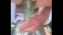 Bottle up my ass Thumb