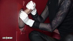 Gloryhole Handjob Lou Nesbit, Lia Louise Thumb