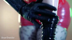 sexy latex rubber gloves (Arya Grander) Thumb