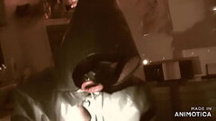 Rubbernurse Agnes - Klepper Rubber Raincoat, vintage, fellatio mask, blowjob, handjob, prostate massage, pegging with a manholder, cum in mouth, oral creampie Thumb