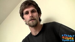 Cute straight thug Apollo Delion rubs his dick solo and cums Thumb