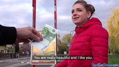 Public pickup for this blonde euro slut gets fucked for cash Thumb