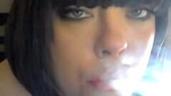 BBW Mistress Tina Snua Smoking A Pall Mall Cigarette Thumb