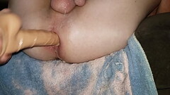 Intense anal orgasm with my dildo Thumb