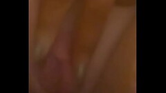 Horny wife fingering Thumb