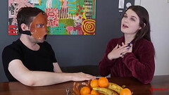 Fetish babe chatting behind the scenes Thumb