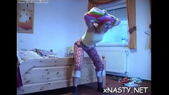 Succulent young sweetie Jessika who likes to ride her vibrator Thumb