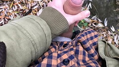 An amazing place outdoors for cumming / HOT BOY Thumb