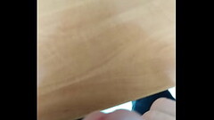 Cumshot at work Thumb