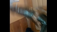 Jacking My Big Oiled Chicolate Dick Thumb