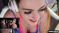 Carly Rae Summers Reacts to ROUGH POWER FUCK MAKES HER BRAIN MELT - PF Porn Reactions Ep IV Thumb