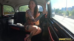Fake Taxi Tattooed babe seduces the taxi driver by showing off her tattooed body Thumb