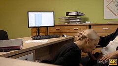 LOAN4K. Real estate agent lets the bank worker penetrate her for a loan Thumb