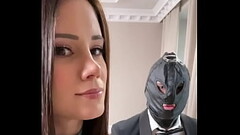 Xpervo.com behind the scenes Little Caprice and her slave Thumb