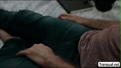TS Daisy loves sucking Daddys big boner Thumb
