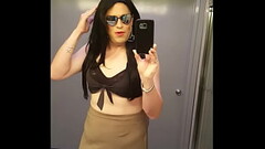 Showing Off My Black Tie Top Outfit Video Thumb