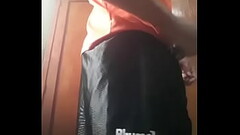 Cal&ccedil_&atilde_o de Futebol Rhumell - Tava de bobeira em casa e fiz para os putos Thumb