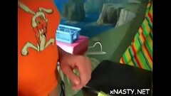 Cunning brunette Andrea gets roughly slammed Thumb