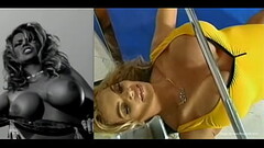 Blonde Bimbo with Big Tits Boxing in Slow Motion Thumb